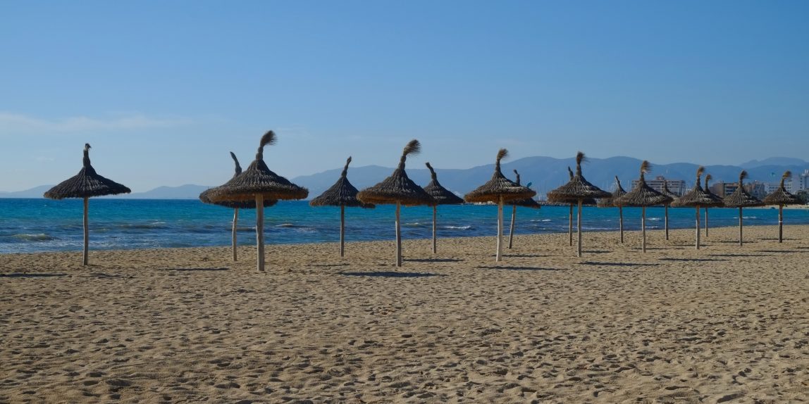 beach scene